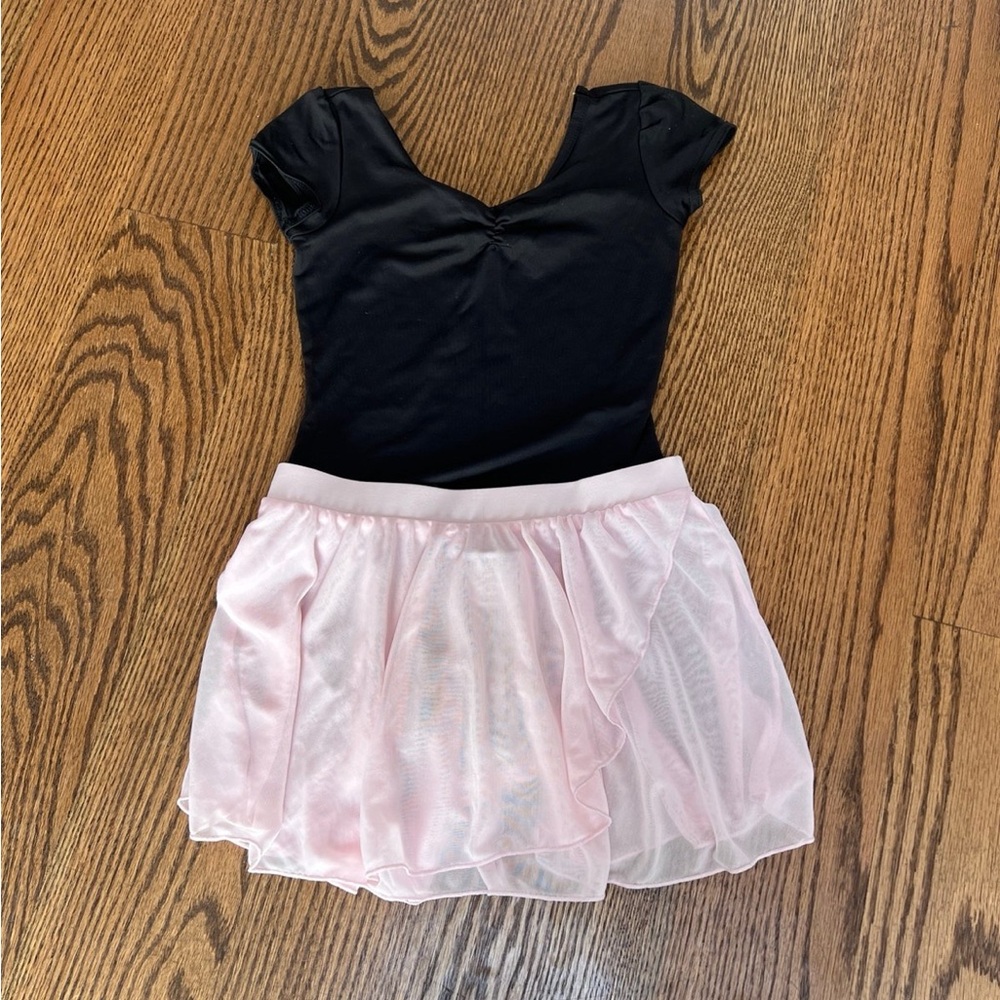 7/8 ballet leotard and skirt
